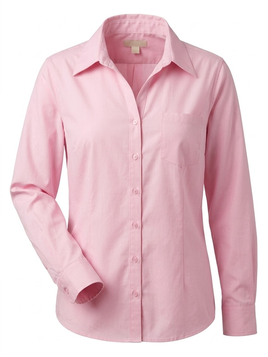Gold Label Tops - Gold Label Westbound Women's Pink Button-Up Shirt
